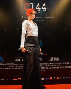 C144 Film Actor Model Pelakon Malaysia Australia Jasmine Kaar at the premiere