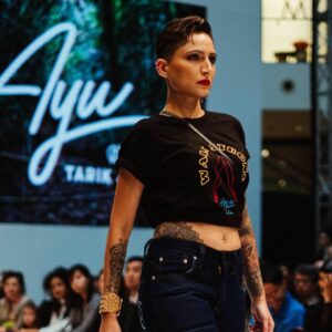 Actor Model Pelakon Malaysia Australia Jasmine Kaar on the runway